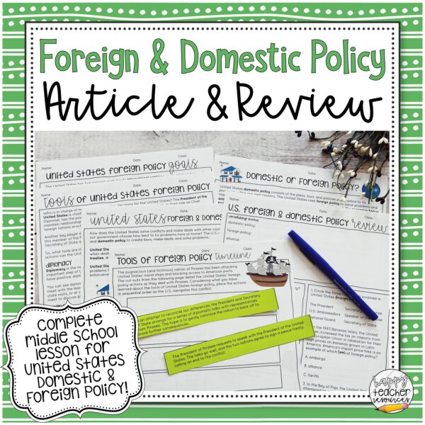 Foreign and Domestic Policy Article and Review thumbnail.