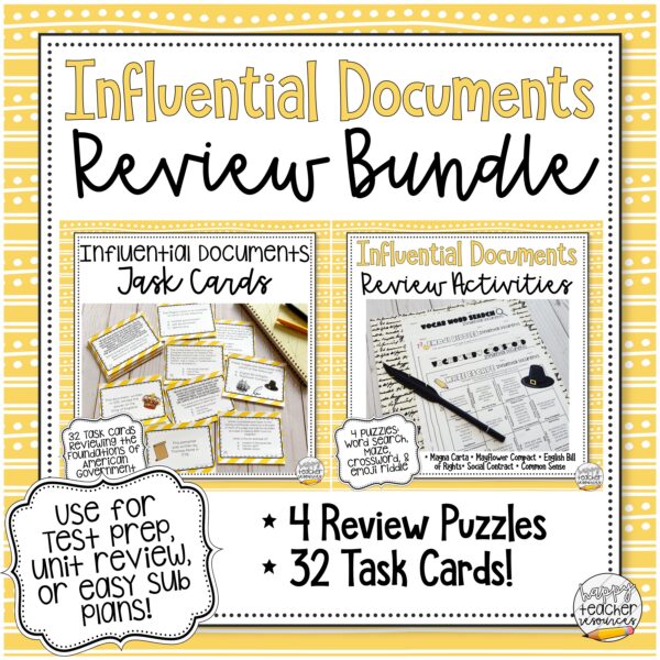 Influential Documents review bundle thumbnail.