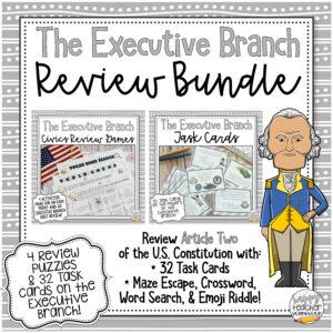 Executive Branch Review Bundle thumbnail.