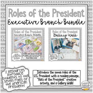 Roles of the President Bundle for Civics