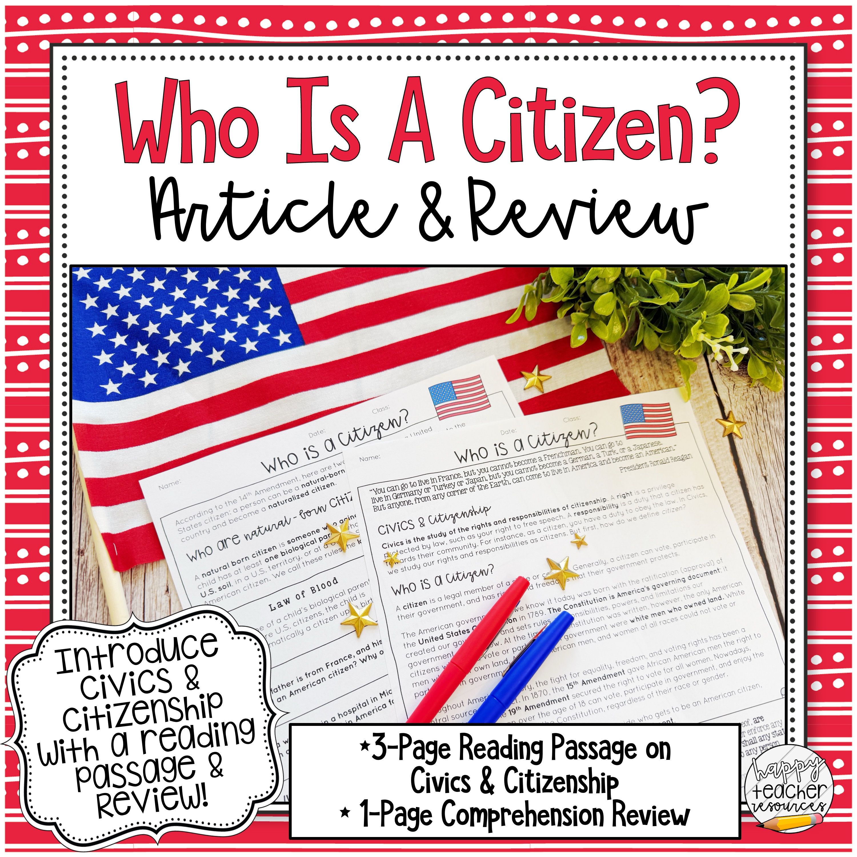 Who is a Citizen? product thumbnail.