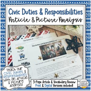Civic Duties & Responsibilities Article & Review Thumbnail.