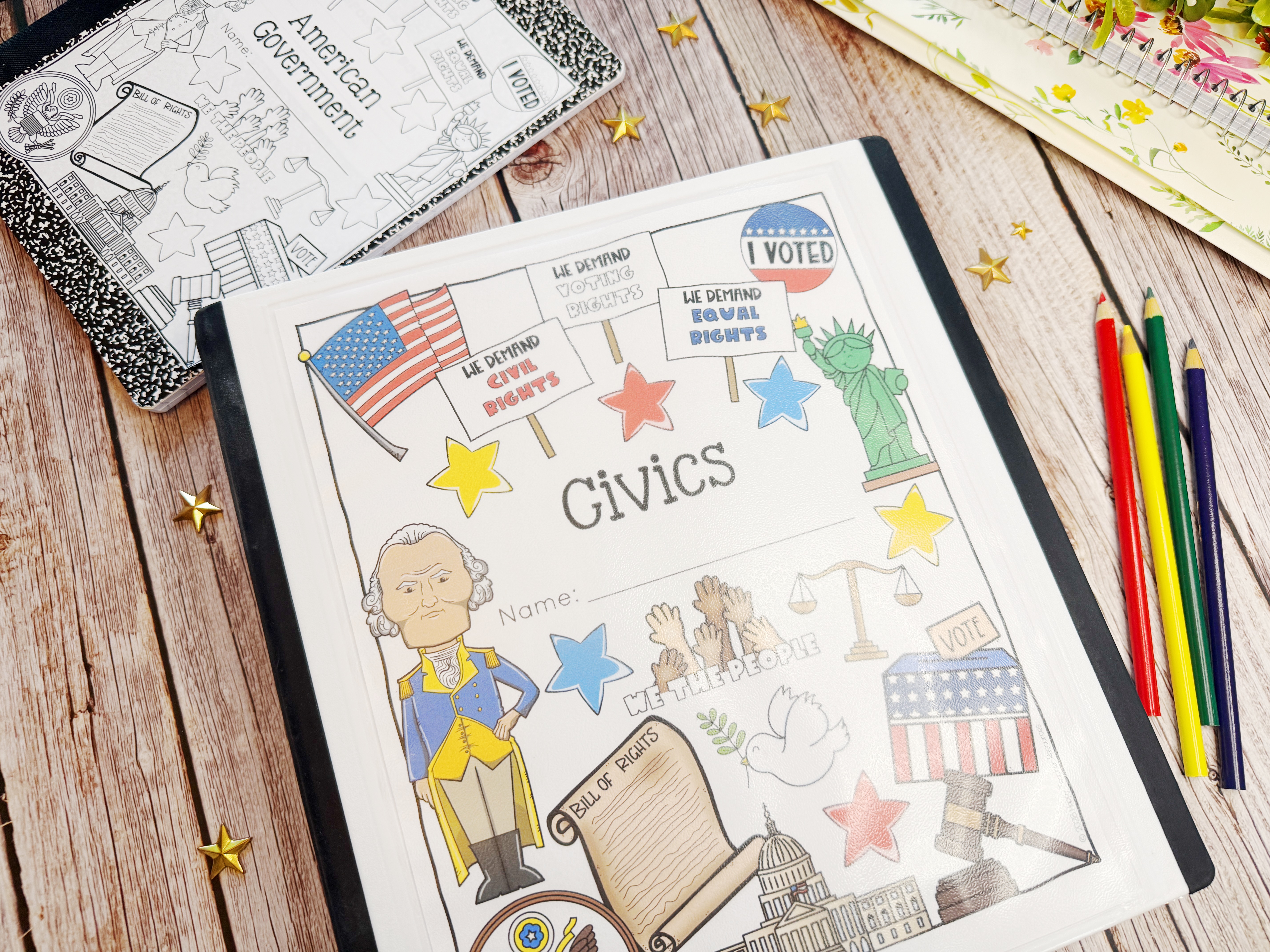 Civics Interactive Notebook Cover