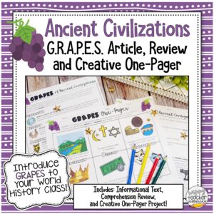 Grapes of World History Ancient Civilizations Thumbnail