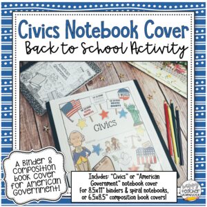 Civics Interactive Notebook Cover Thumbnail